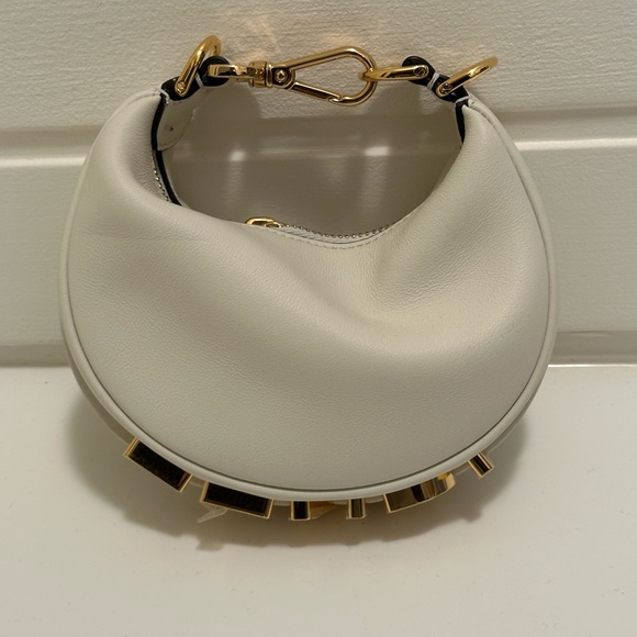 Fendi Handbags - Fendi Nano Fendigraphy leather handbag